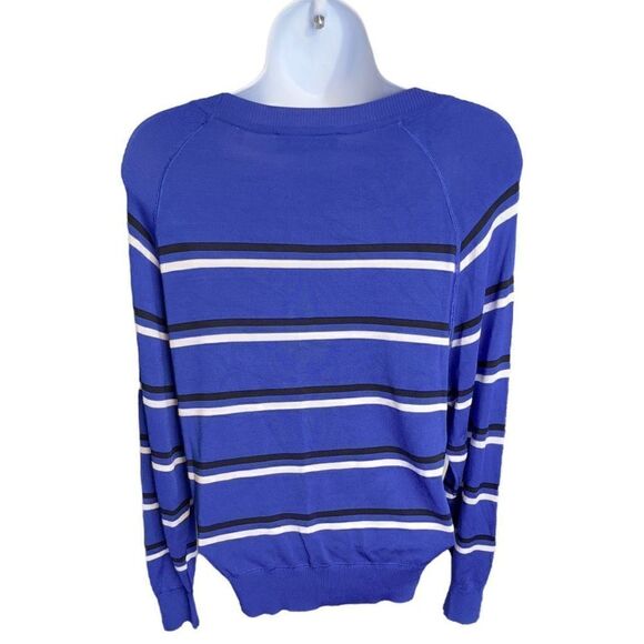 Women’s Sandro Paris sz 1 Pullover Long Sleeve | Striped - Picture 4 of 13